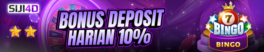 BONUS DEPOSIT 10%